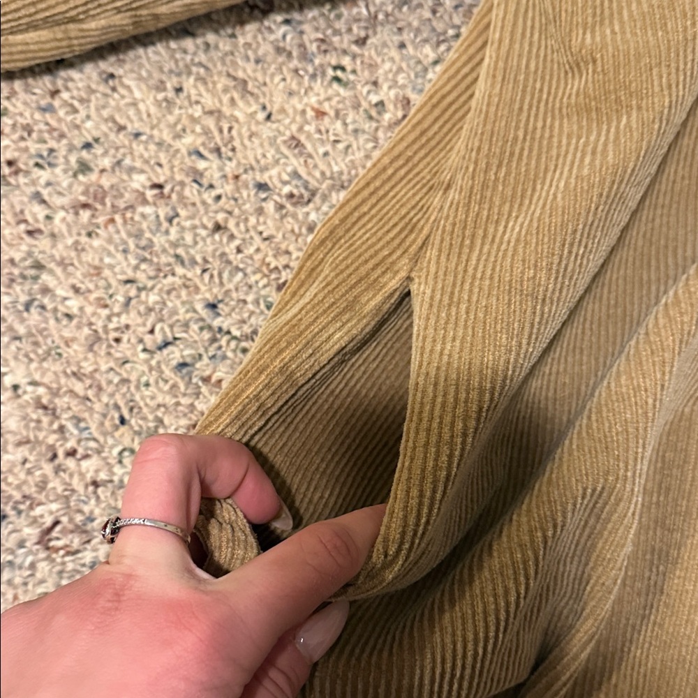 Gilded Intent Tan Corduroy Jacket - Picture 6 of 9